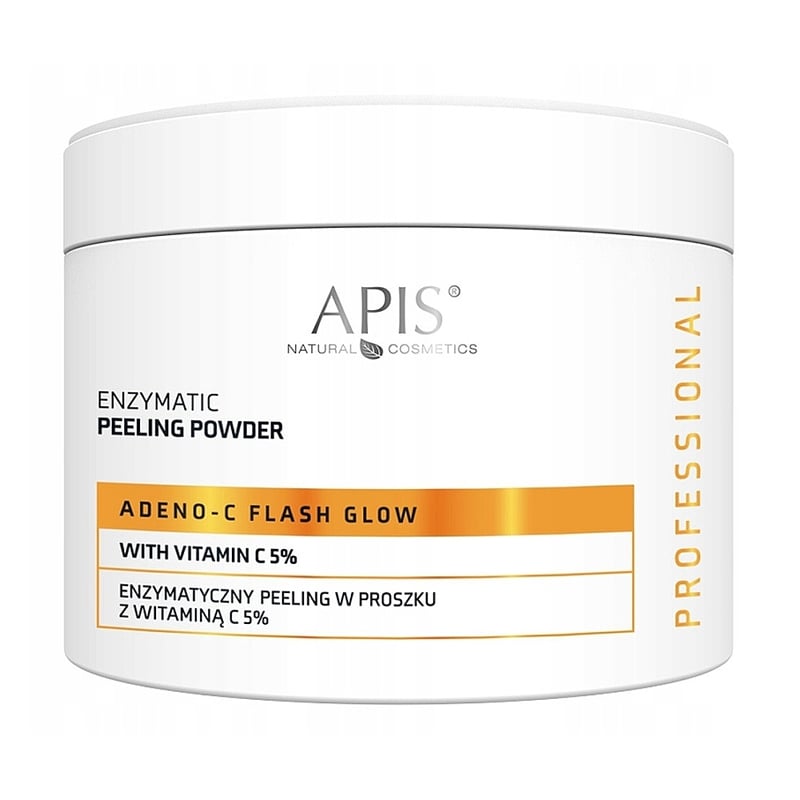 Освітлювальна маска для обличчя APIS Professional Adeno-C Flash Glow Brightening Algae Mask, 200 г